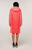 Жіноче пальто демісезонне з капюшоном В-1248 тон 1042, фото 3