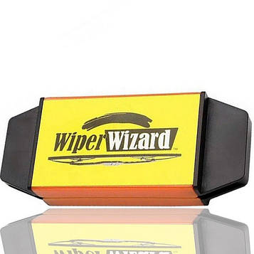 Очищувач двірників Wiper Wizard (Black Yellow) | Відновник автомобільних двірників