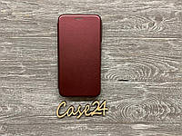 Чохол книжка Elegant book для Samsung J510H Galaxy J5 2016 бургунді (бордовий)