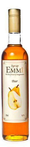 Сироп EMMI Груша, 700 мл, безалкогольний, солодкий, барний, коктейльний, десертний, Еммі