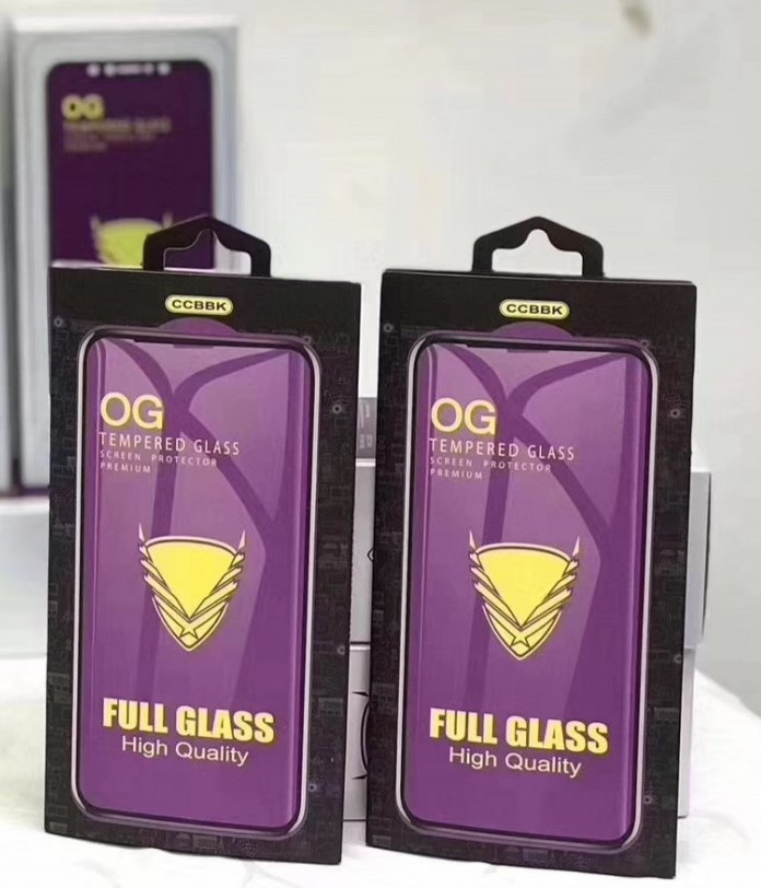 Захисне скло Full Glue "OG" Premium в пакованні Xiaomi Redmi Note 8 Pro