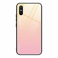 Защитный чехол Deexe Gradient Color для Xiaomi Redmi 9A - Yellow / Pink