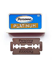 Лезвия Personna Platinum Blue Double Edge Razor Blade 10 шт