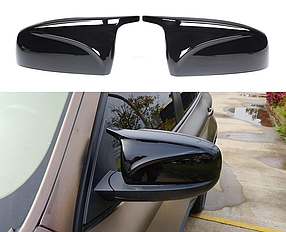 Накладки на дзеркала M Performance BMW (БМВ) X5 E70 X6 E71 (2007-2014)  Глянець