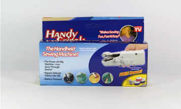 Швейна машинка ручна FHSM MINI SEWING HANDY STITCH, Портативна машинка, Автономна Мінішвейна машинка, фото 3