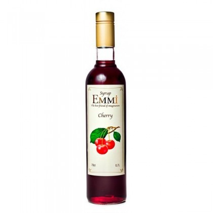 Сироп Вишня EMMI | 700 мл | барний солодкий кавовий десертний Еммі, фото 1