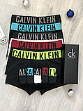 Набір нижньої білизни Calvin Klein Intense | Стильні боксерки Кельвін Кляйн 5 шт + подарункова упаковка!, фото 10