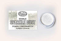 Пудра-блеск Criamo перламутровая 2 г (кандурин) Edible sparkle dust