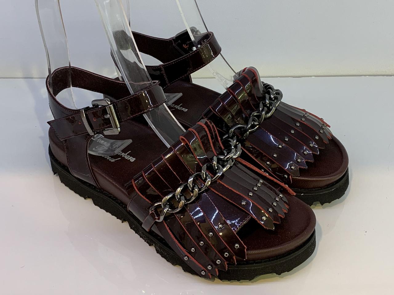 Босоніжки Etor 6548-17030-1202 бордовий