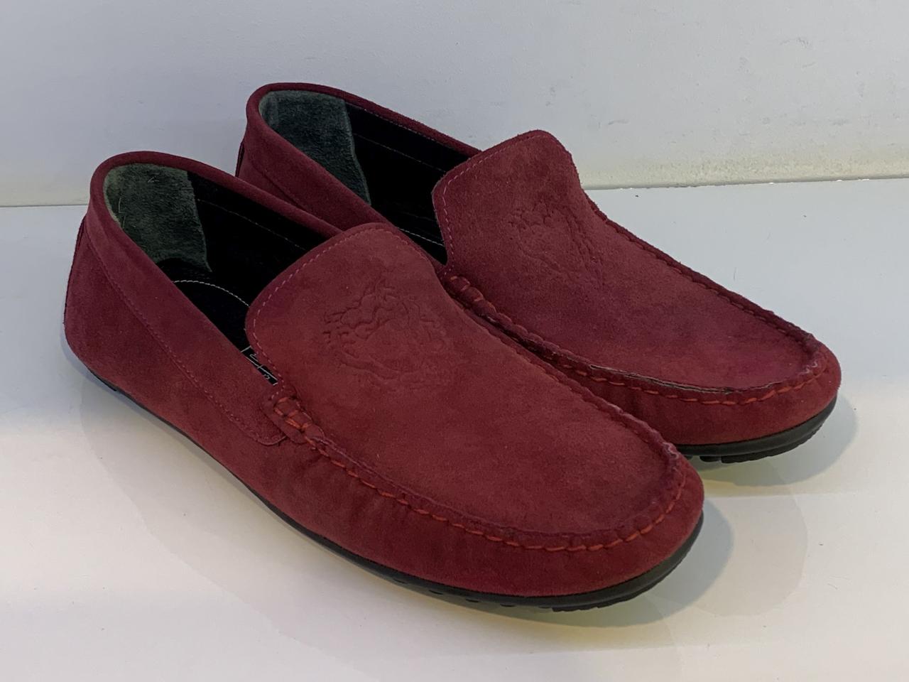 Мокасини Etor 11594-7108-2 бордовий, фото 1