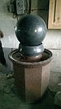 Фонтан гранітний шар, виготовлення фонтанів з граніту, фото 4