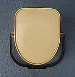 Відро-туалет пластиковий 15 літрів бежевий 37*26 см h=35 см GR-05018 (Горизонт), фото 4