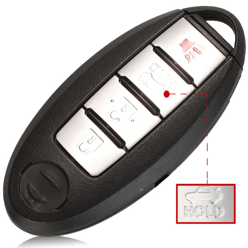 Смарт-карта ключ ID46 (PCF7953) 3+1 кнопки 315 Мгц NISSAN Altima Teana Maxima MURANO Infiniti G25, G35, G37