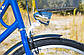 Велосипед жіночий міський Uniwersal 26 Blue з кошиком Польща, фото 9
