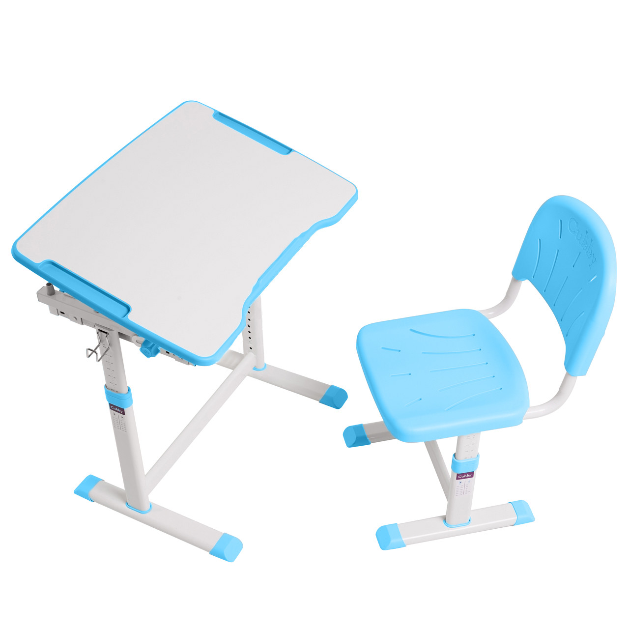 Зростаюча дитяча парта зі стільчиком Cubby Olea Blue