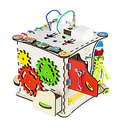 Будиночок розвивальний. Бізіборд K009 з підсвіткою, фото 2