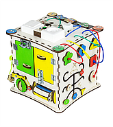 Будиночок розвивальний. Бізіборд K009 з підсвіткою, фото 5