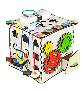 Будиночок розвивальний. Бізіборд K009 з підсвіткою, фото 7