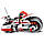 Конструктор Techinque 701500 Motorcycle, 392 деталі, інерція, фото 3