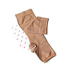 Гольфи компресійні, 1 клас,18-21 мм рт.ст., бежеві, відкритий носок, Venosan 4001 AD-2-Удлиненная, фото 2