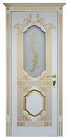 Двері міжкімнатна ВІП Модель Корона (стеклені)