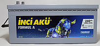 Акумулятор Inci Aku Formula 240Ah/1200A R+ D 240 125 310 Автомобільний (Інджі Акю) АКБ Туреччина НДС
