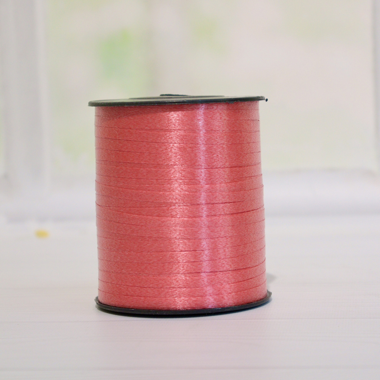 Якість! Бобіна Тасьми для декорування 0.5 см х 500 метрів, Червона