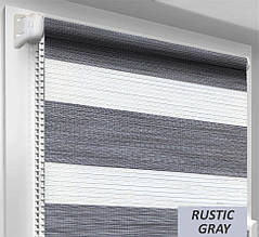 Рулонні штори день-ніч RUSTIC GRAY