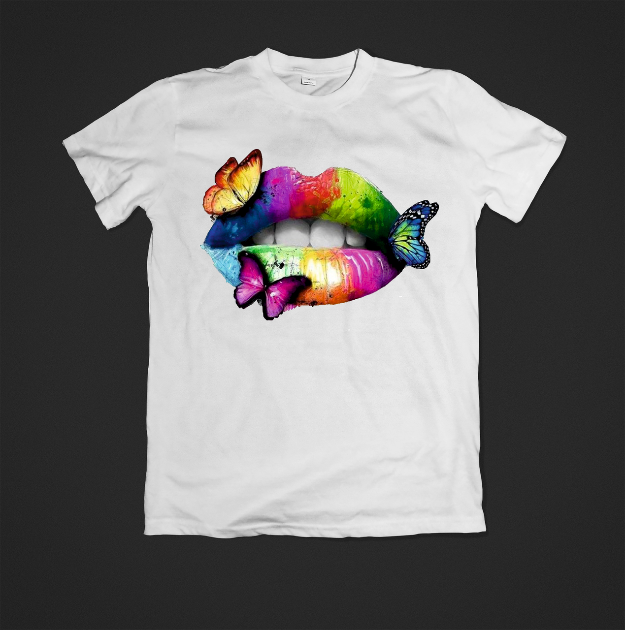 Футболка YOUstyle жіноча Lips 0503 XL White