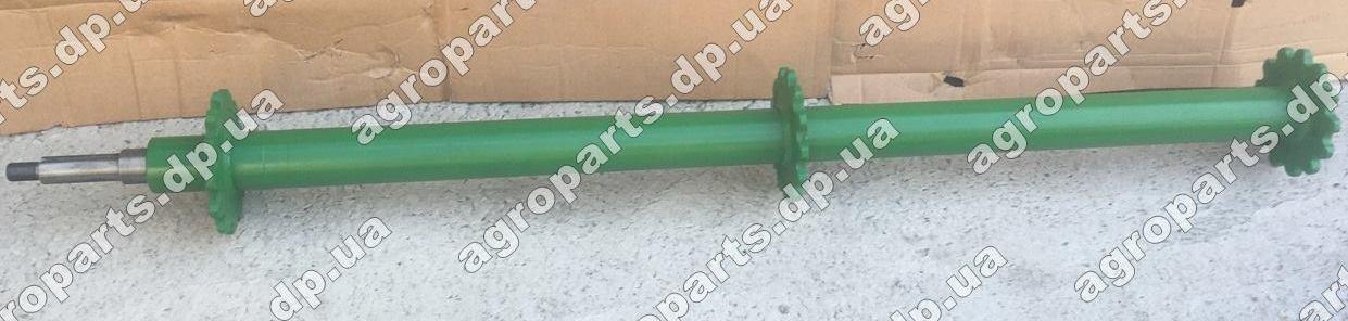 Вал А - az49360 верхній тансп-ра накл. камери (3 зірочки) Alternative parts SHAFT az49360 з\ч, фото 1