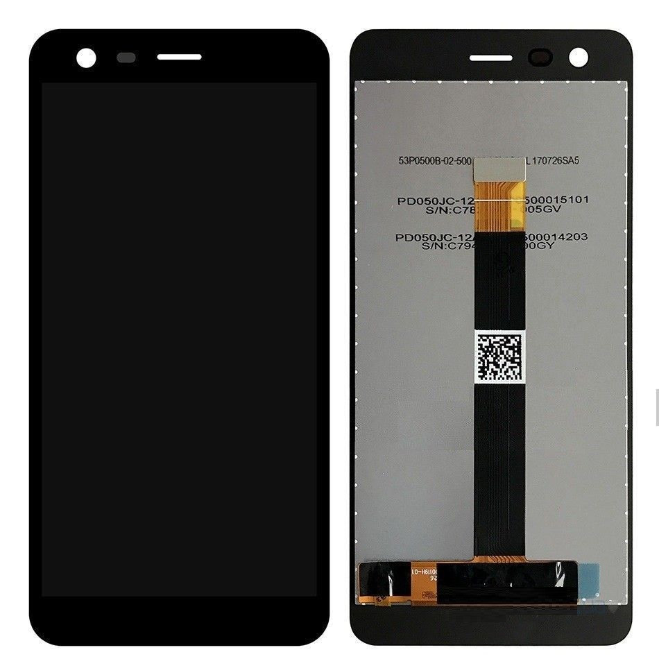 Дисплей для Nokia 2 TA-1007 | Dual Sim TA-1029 з сенсорним склом (Чорний) Оригінал Китай