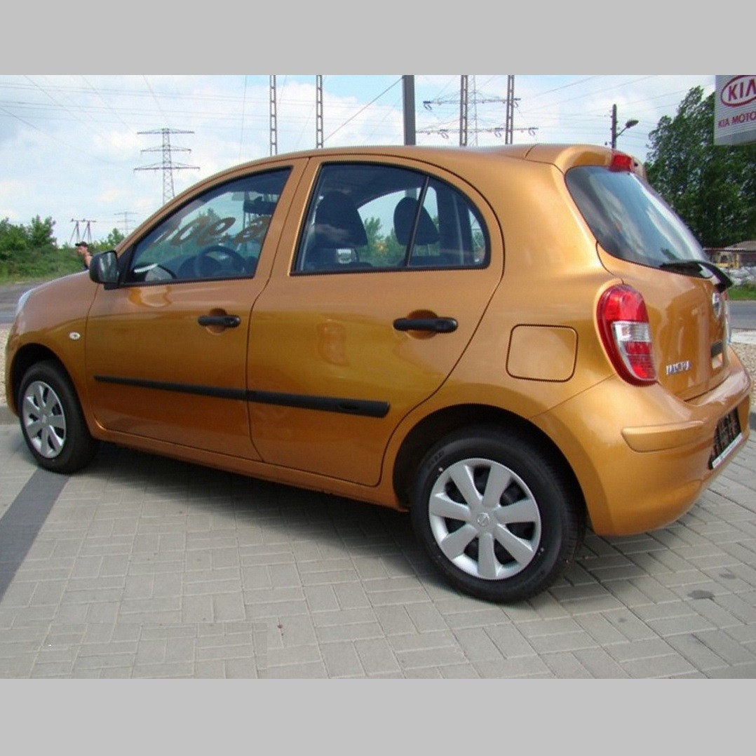 Молдинги на двері для Nissan Micra K13 5 Door 2010-2017