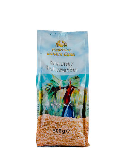Сахар коричневый тросниковый Mauritius Golden Cane 500 г, цена 137 грн ...
