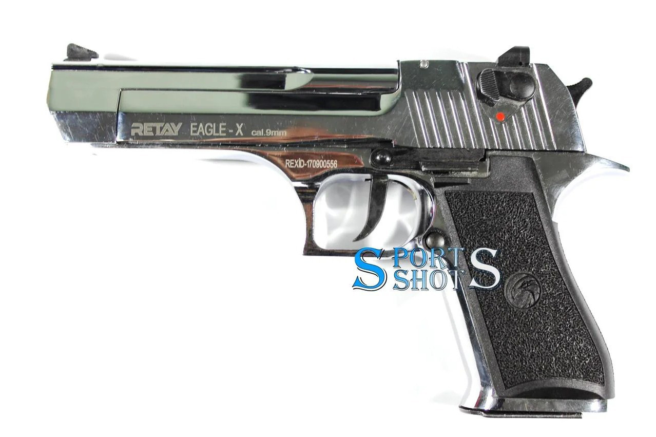 Стартовий пістолет Retay Eagle X nickel mirror