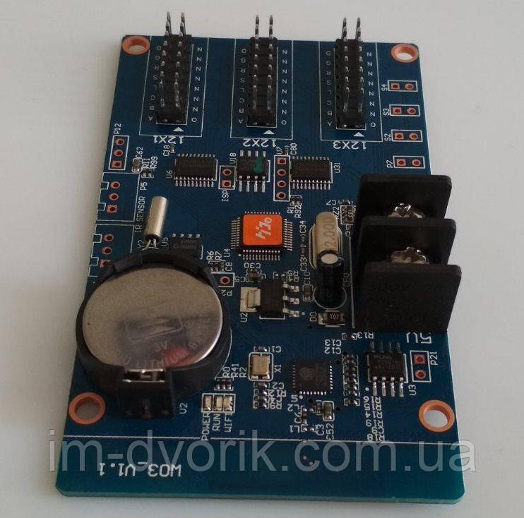 Контролер Wi-Fi Huidu HD-W03 для монохромного LED екрану, фото 1