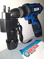 Шуруповерт Вітязь ДА 12-2 ЛН з набору інструментів, фото 6