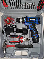 Шуруповерт Вітязь ДА 12-2 ЛН з набору інструментів, фото 9