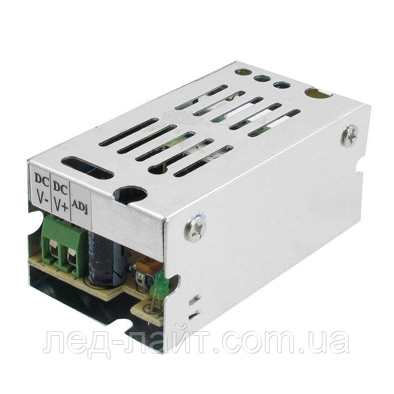 Блок питания 12В 1.25А 15Вт DC в перфорированном корпусе оптом и в ...