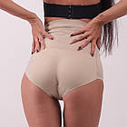 Високі пушап труси з утяжкой живота і гладкими краями (3110)