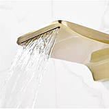 Змішувач для умивальника FUTURA 722 FF Матове золото, фото 2