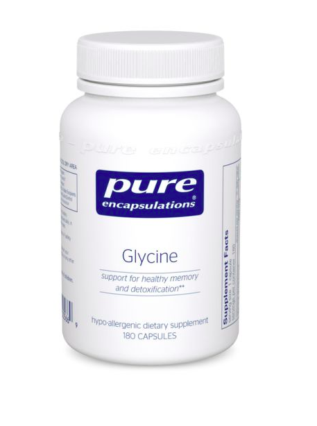 Pure Encapsulations Glycine / Гліцин Підтримка нервової системи при стресі 180 капс