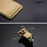 Змішувач для умивальника FUTURA 722 FF Матове золото, фото 4