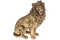 Декоративная статуэтка Царь зверей, 27см, цвет - золотой