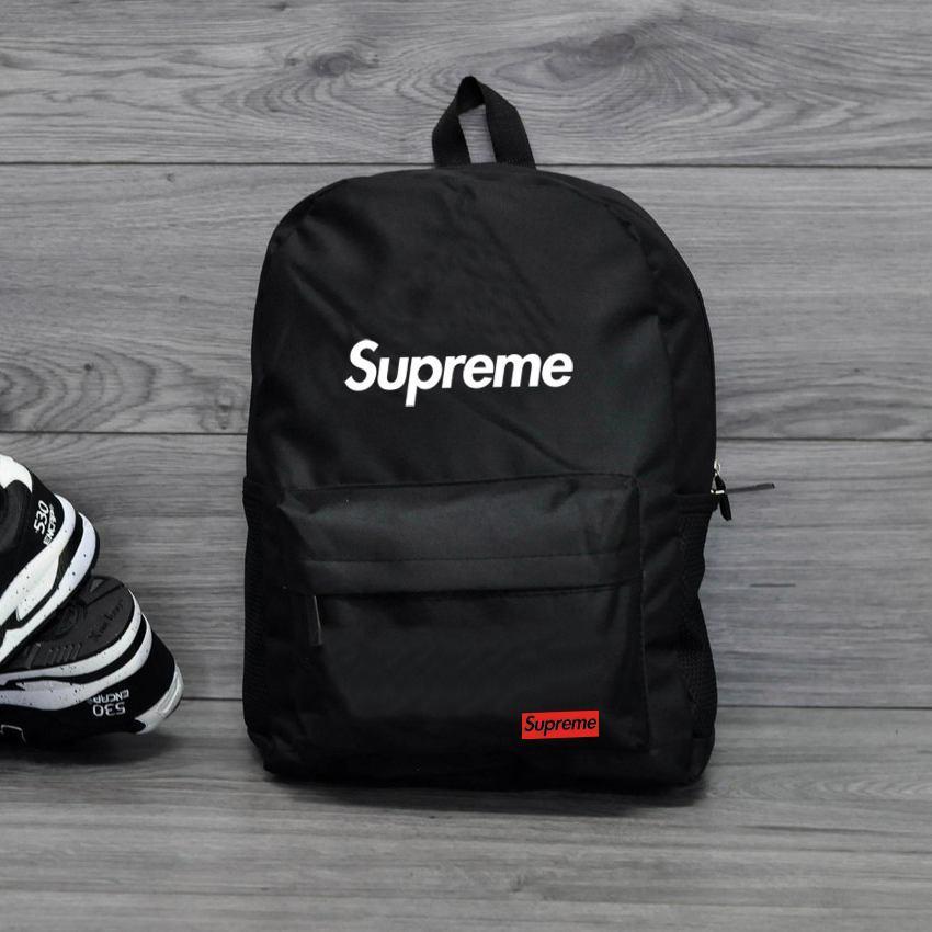 ХІТ! Рюкзак молодіжний SUPREME, супрім. Чорний