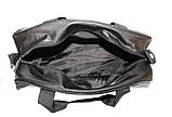 Фітнес-сумка рібок, Reebok для тренувань. Чорна | Кожзам, фото 10
