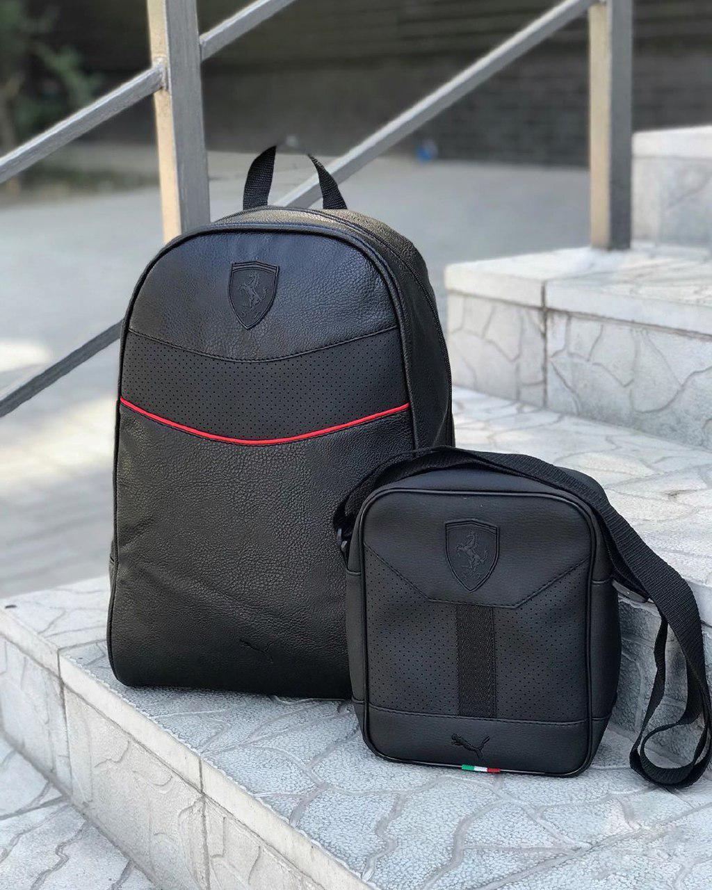 Комплект рюкзак Ferrari + барсетка PUMA Ferrari