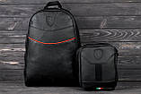 Комплект рюкзак Ferrari + барсетка PUMA Ferrari, фото 6