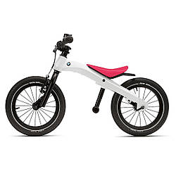 Оригінальний дитячий велосипед беговел BMW Kidsbike, White / Raspberry Red, 2019, артикул 80912451008