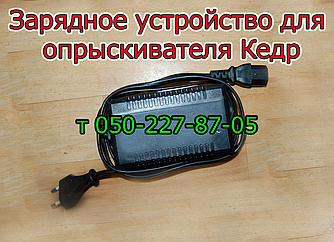 Зарядний пристрій для обприскувача Кедр (з подарунком)