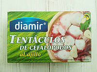 Шматочки восьминога в часниковому соусі Diamir Tentaculos de cefalopodos al ajillo 111г (Іспанія)